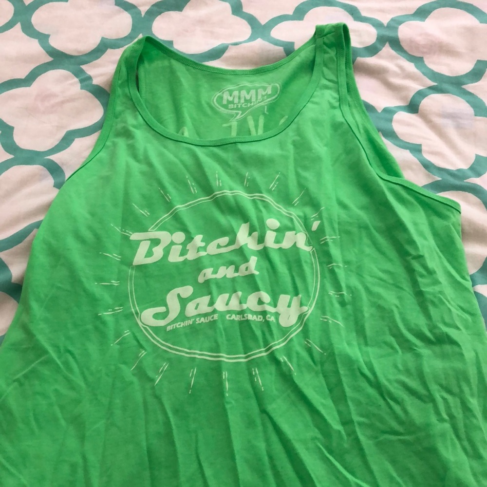 Green Bitchin’ Tank Top